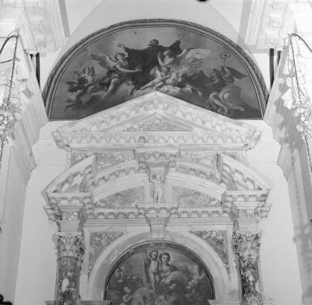 San Benedetto in gloria - Chiesa di S. Benedetto e S. Scolastica, Campo S. Beneto, Venezia